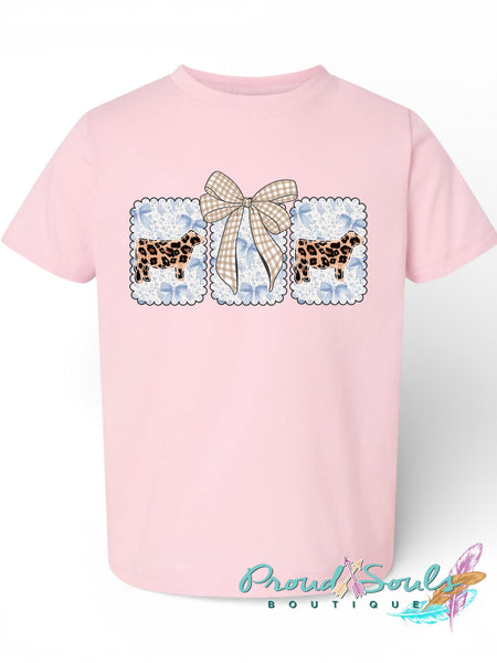 Gingham Bow Heifers PO