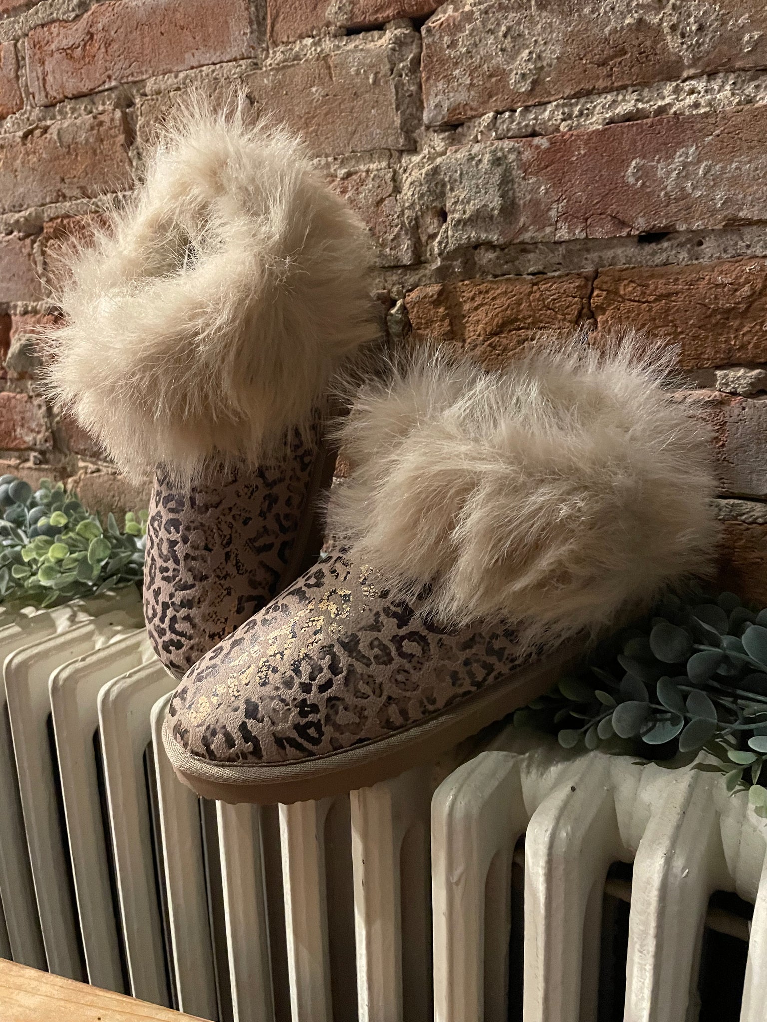 Very G Frost Bootie Leopard