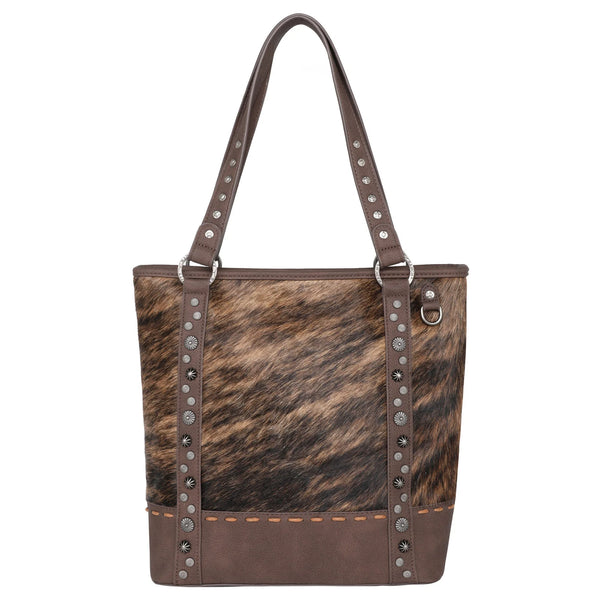 Trinity Ranch Hair-On Cowhide Collection Concealed Carry Tote