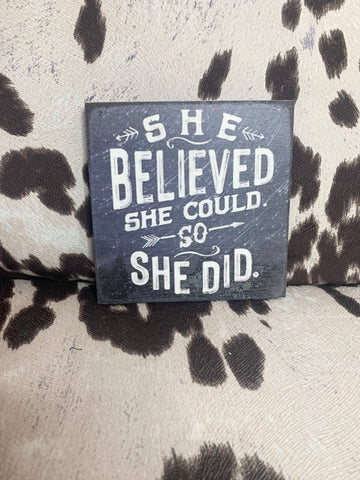 She Believed She Could (R)