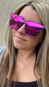 NYX Hot Pink Sunglasses