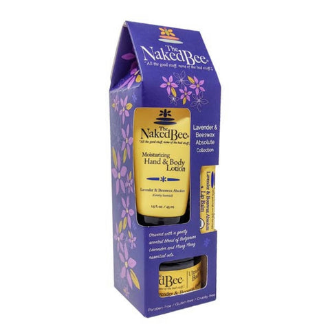 Naked Bee Lavender & Beeswax Absolute Gift Collection