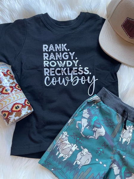 Rank Rangy Rowdy Cowboy Tee